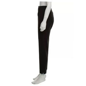 Burberry High Waisted Pleated Black Trousers